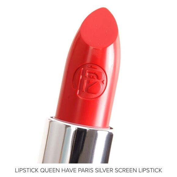 LIPSTICK QUEEN - NIB Silver Screen Lipstick in "Have Paris". Very Dark Coral - Picture 6 of 16